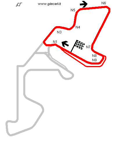 Autobahn Country Club 2006-...: circuito Nord